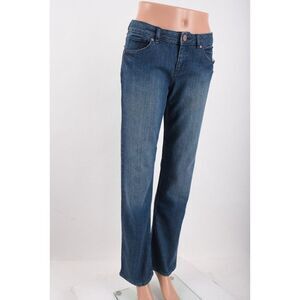 Gap 1969 Girls Jeans Denim Size 16 R Blue Straight Leg NWT